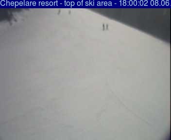 Чепеларе уеб камера - разположена в горната част на ски пистите